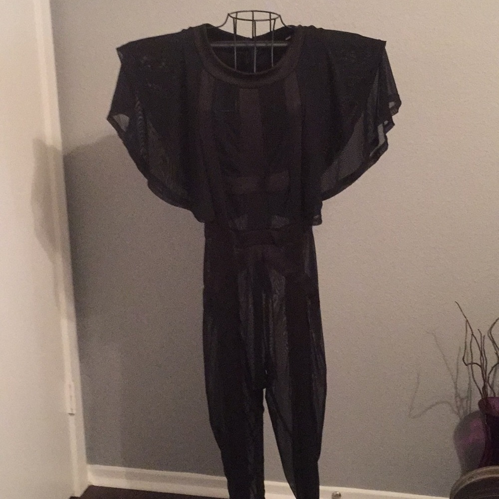 Sexy Mesh Body Suit NWOT